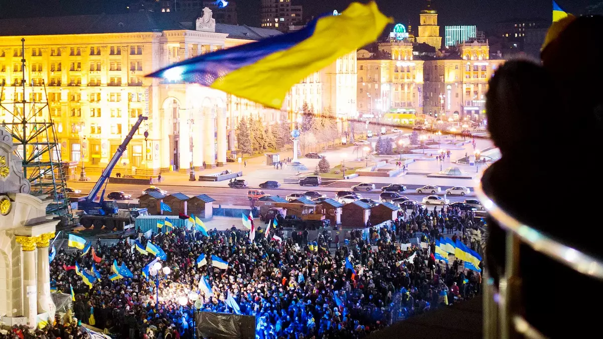 Euromaidain in Kiew. Foto: Wikipedia© Evgeny Feldman | CC BY-SA 3.0